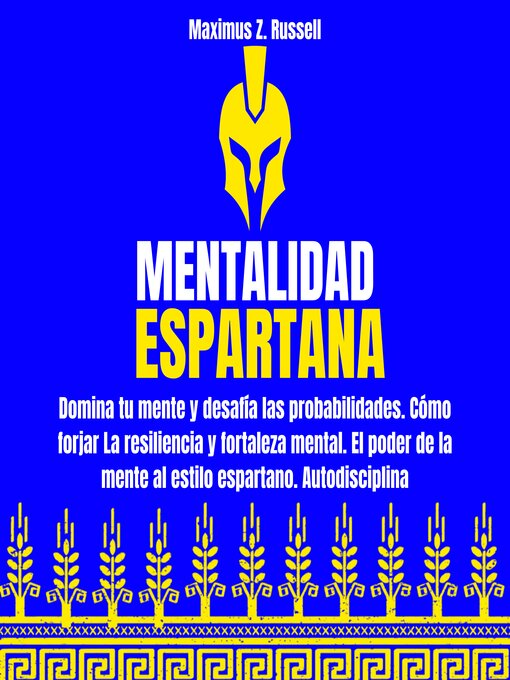 Cover image for MENTALIDAD ESPARTANA